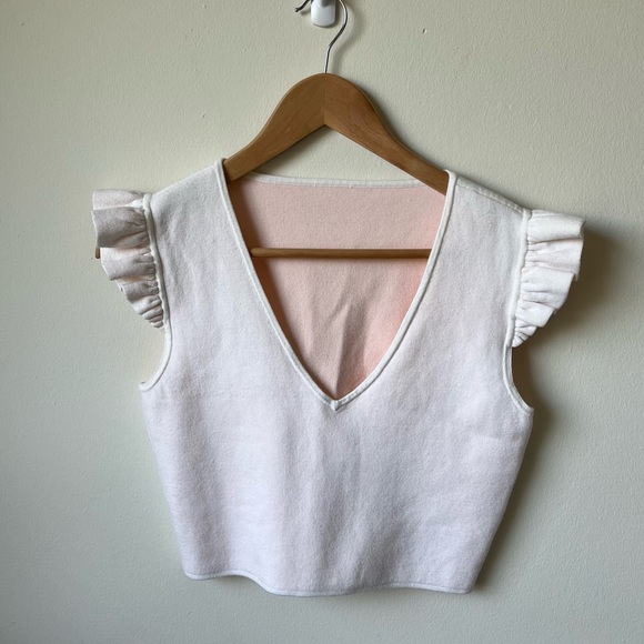 Club Monaco Scoobalyn Cropped Sweater - Picture 1 of 5